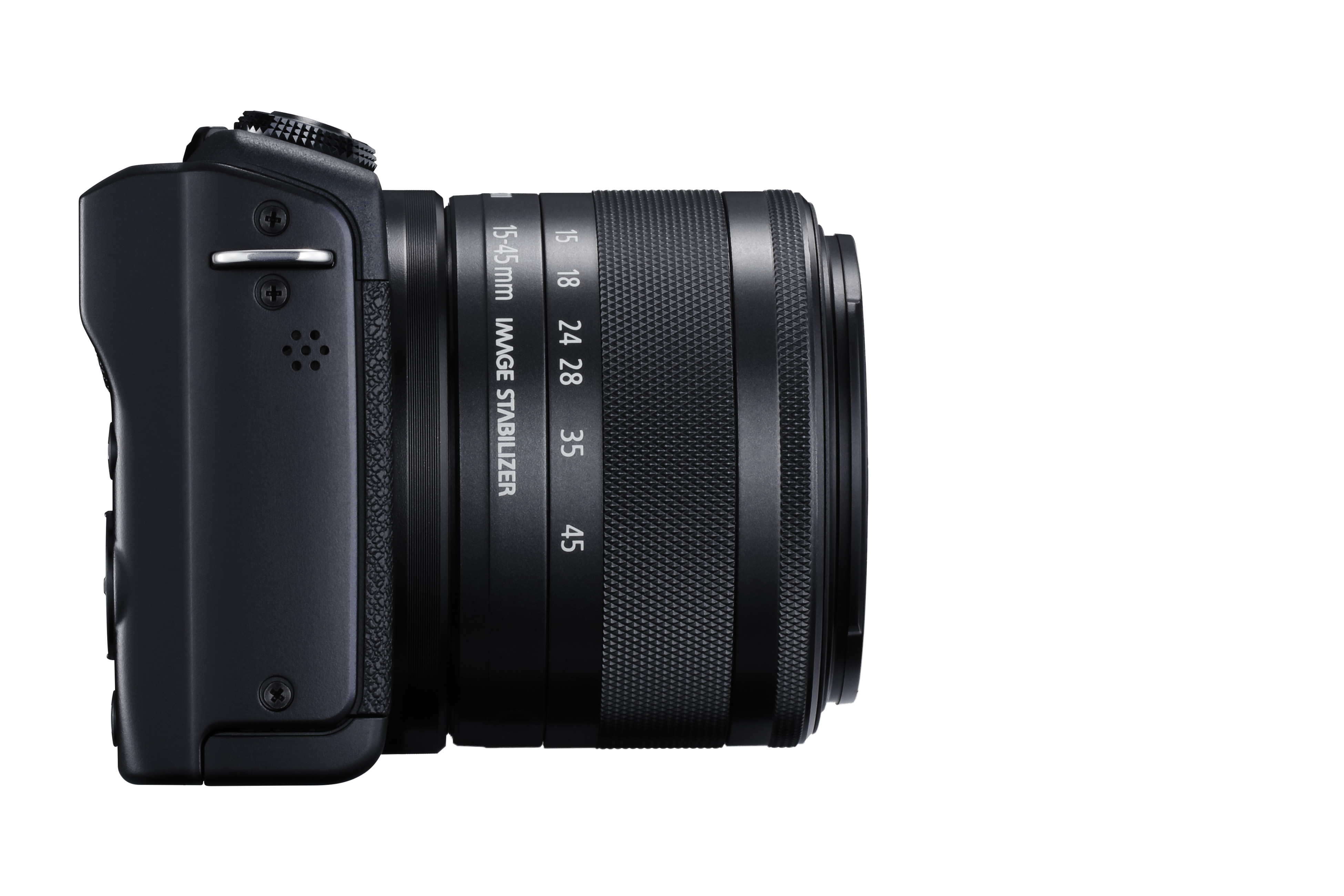 CANON EOS M200 BK M15-45 Aynasız Fotoğraf Makinesi Siyah