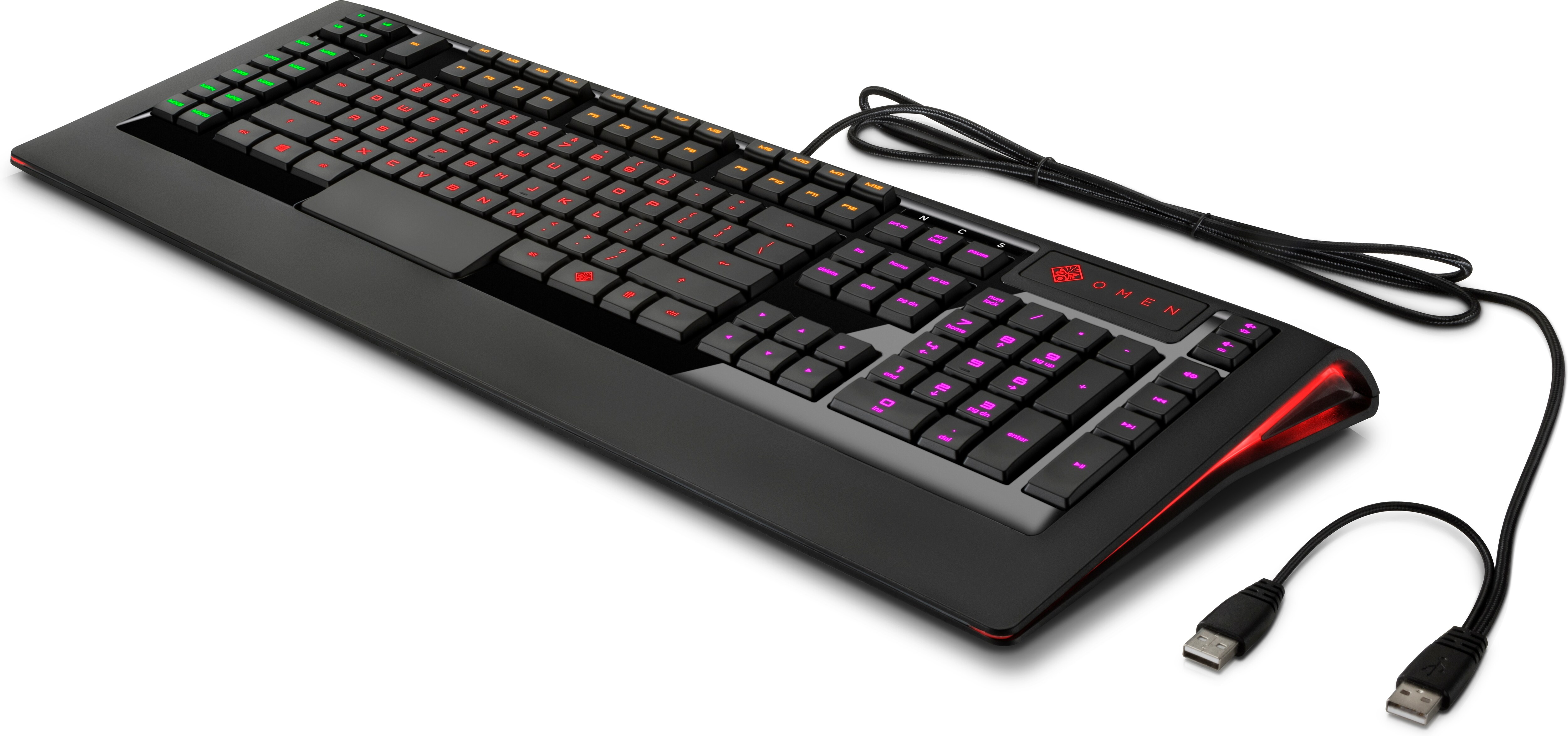 HP Gaming-Tastatur Omen with SteelSeries (X7Z97AA#ABD)