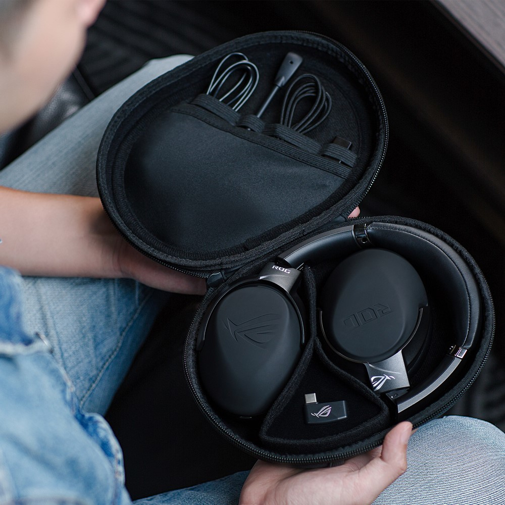 ASUS ROG Strix Go 2.4, Over-ear Headset Schwarz