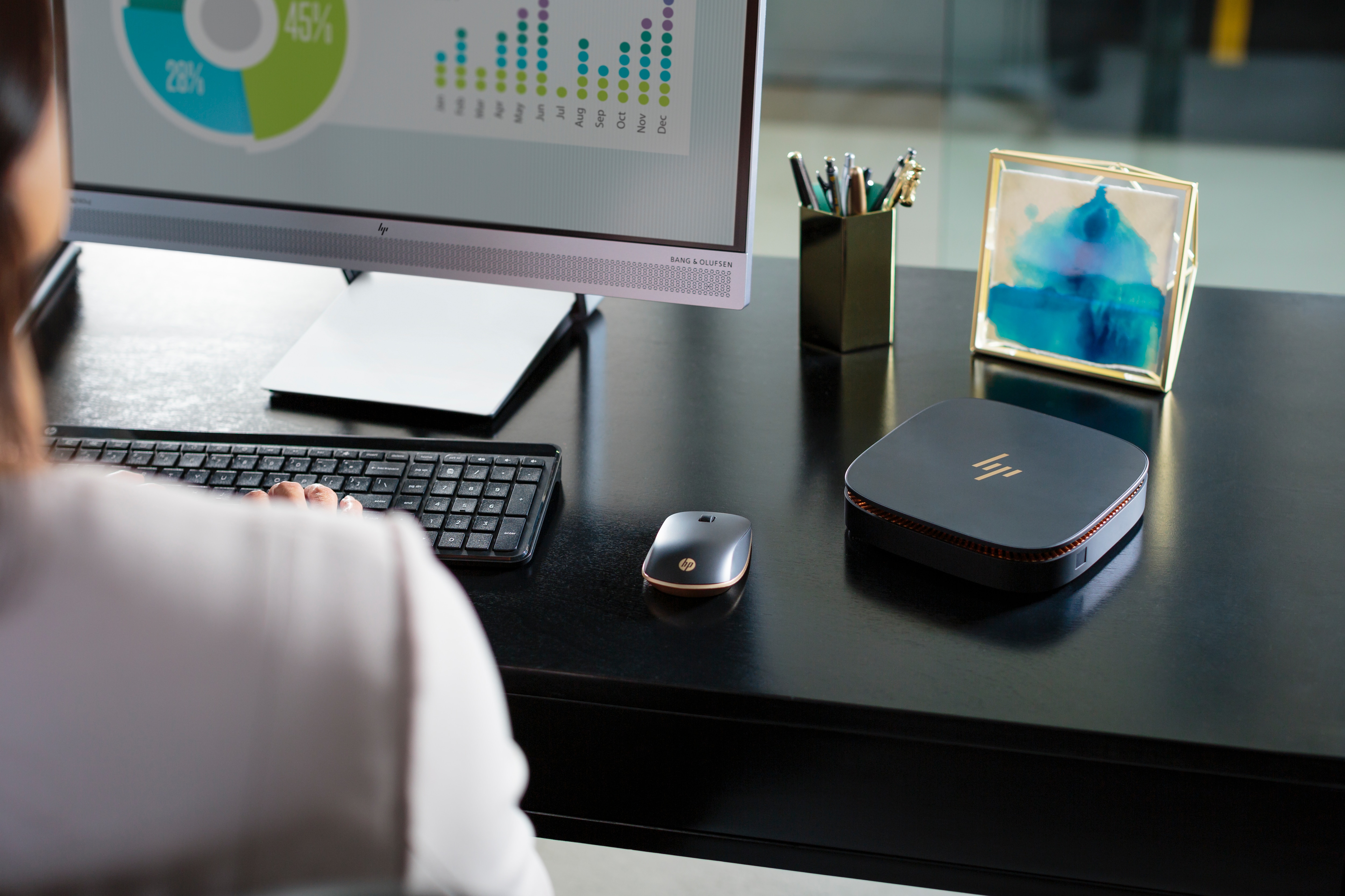 HP Z5000 Maus, Dark Ash Silver