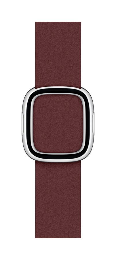 Apple Watch Correa con hebilla moderna, 40mm, Talla S, Granate