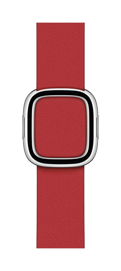 Apple Watch Correa con hebilla moderna, 40mm, Talla L, Escarlata