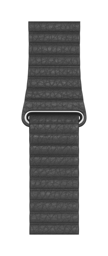 Apple Watch Loop de piel, 44mm, L, Negro