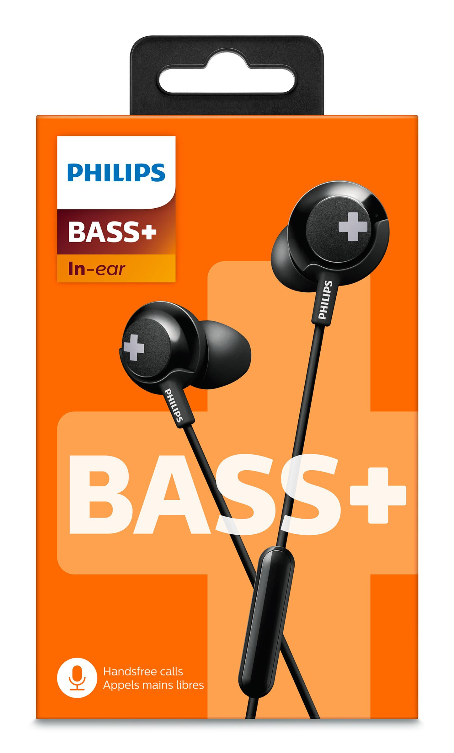 PHILIPS SHE4305BK/00, In-ear Kopfhörer Schwarz