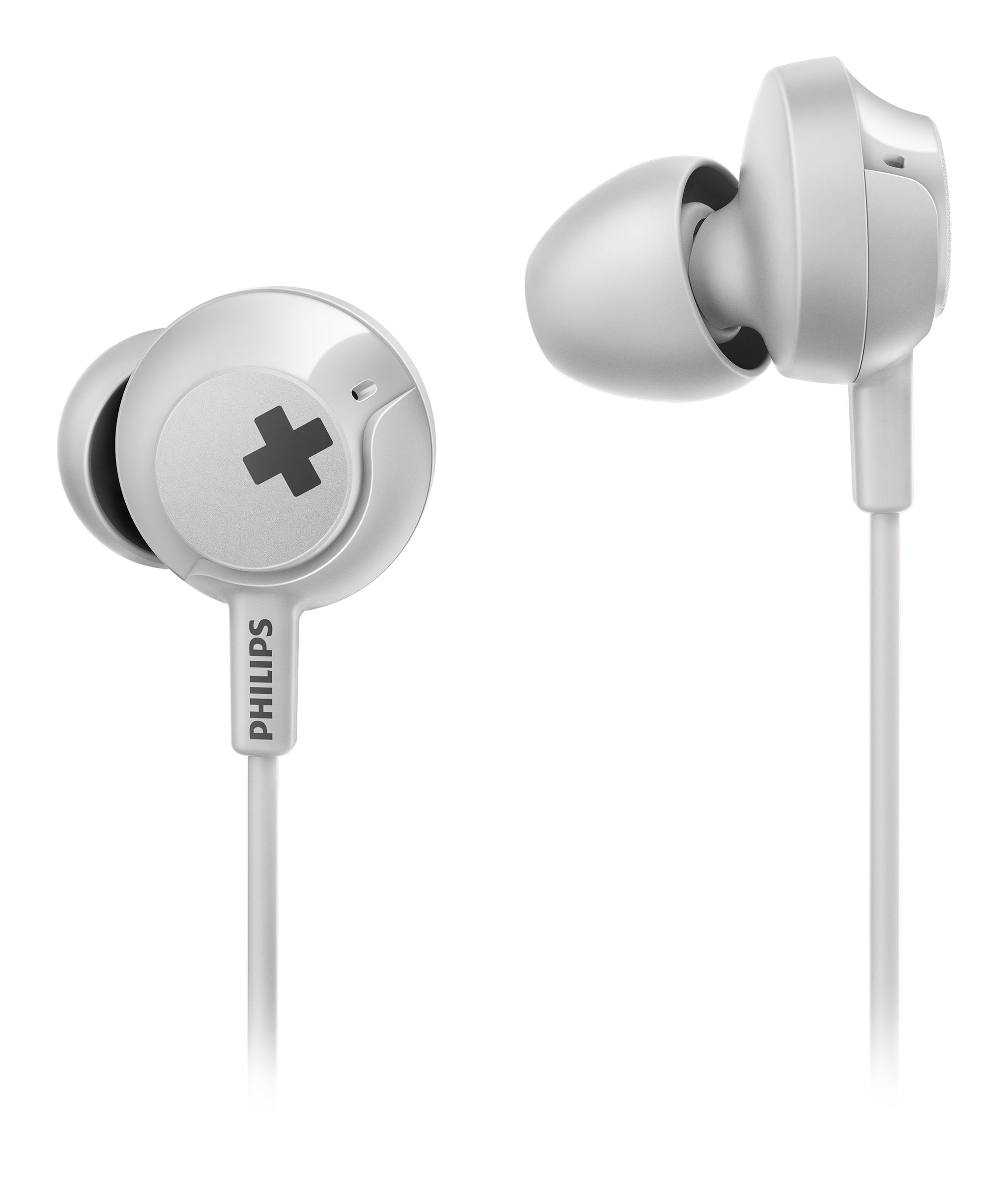 PHILIPS SHE4305WT/00, In-ear Kopfhörer Weiß