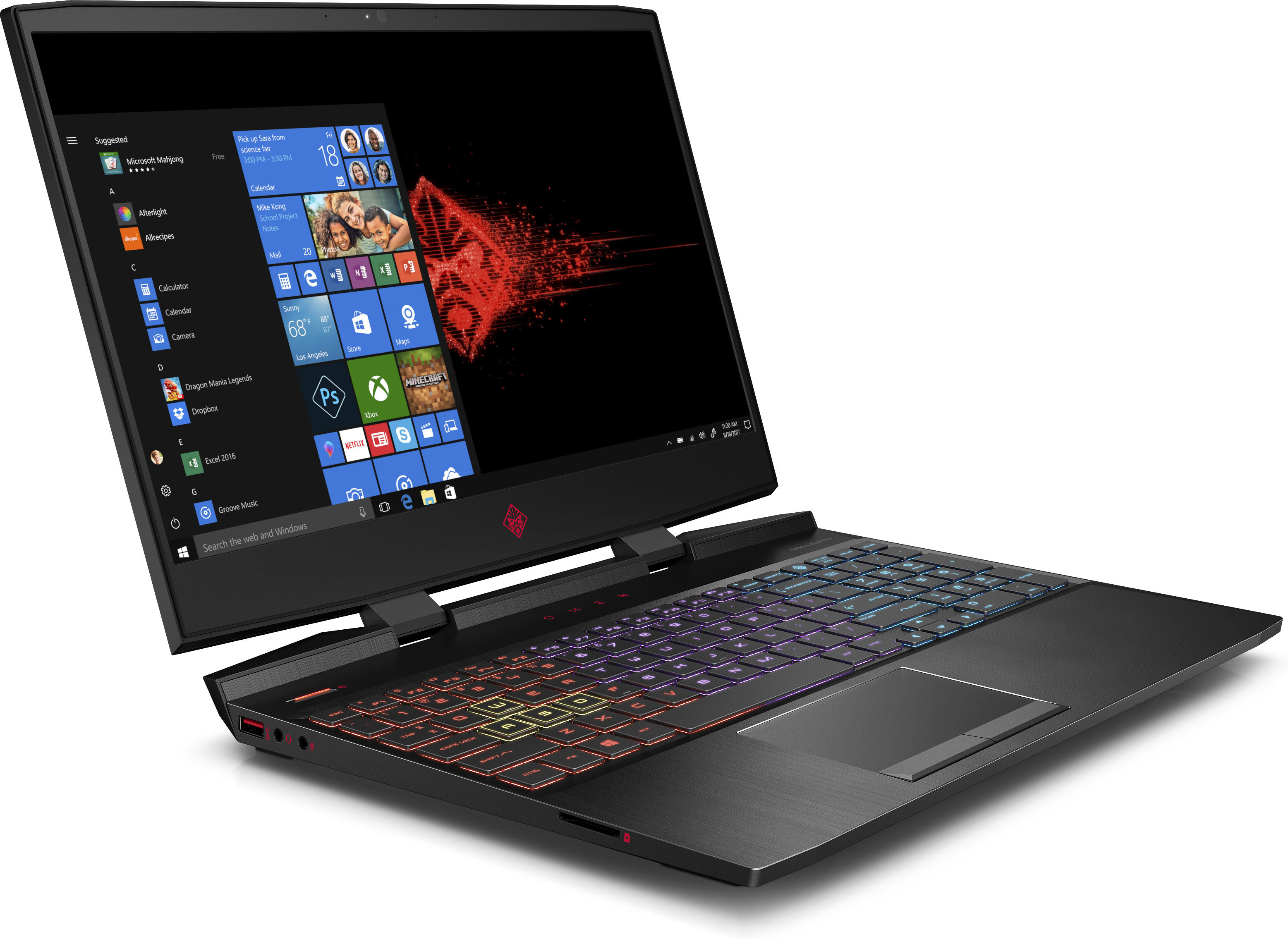 HP OMEN 15-DC1300NG - 15,6 Zoll - Intel® Core™ i5 i5-8300H - 16 GB - 256 GB - NVIDIA GeForce RTX™ 2060 - Windows 10 Home (64 Bit)