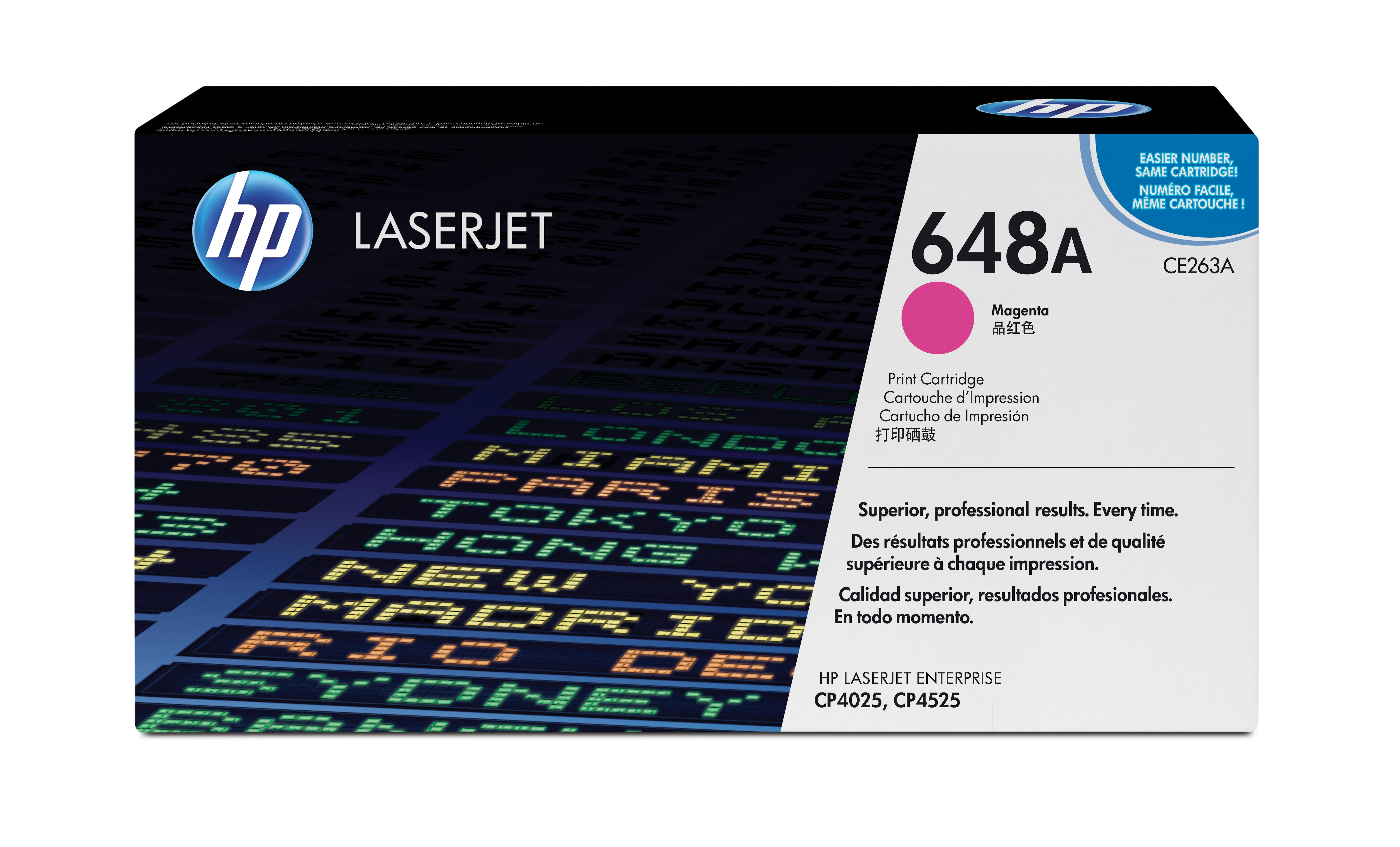 HP 648A - Magenta - original - LaserJet - cartucho de tóner (CE263A )