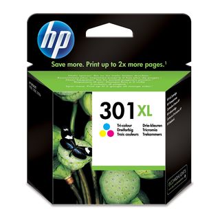 HP 301 xl ink color blis