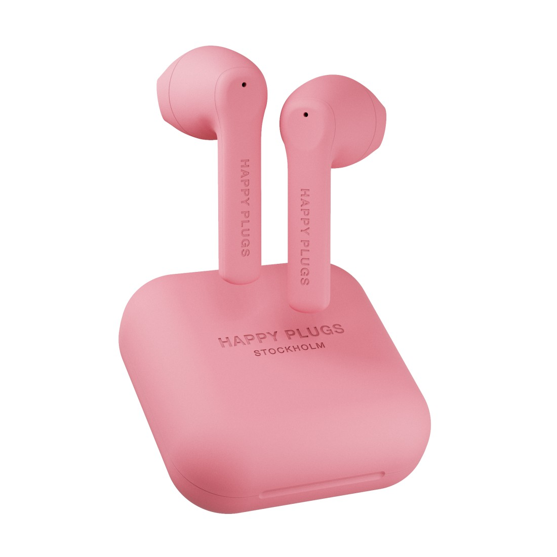 HAPPY PLUGS Écouteurs sans fil Air 1 Go Peach (7350090769718) In-ear Oreillettes sans fil Rose