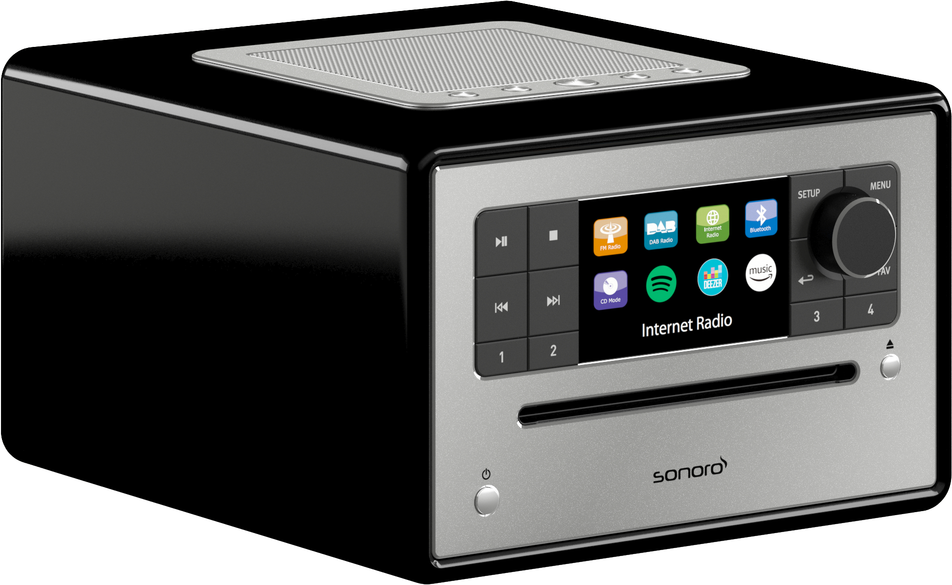 SONORO Elite Kompaktanlage (Schwarz)