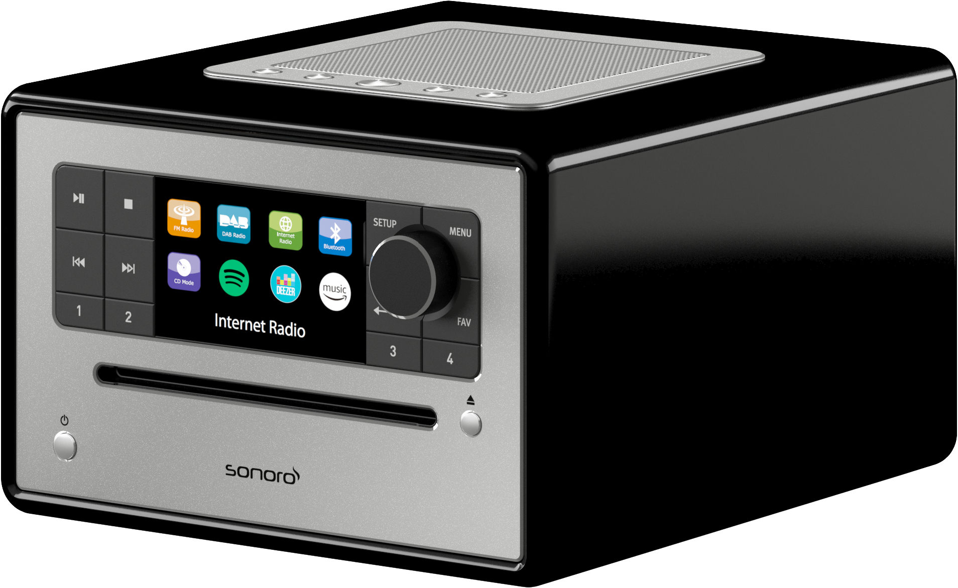 SONORO Elite Kompaktanlage (Schwarz)