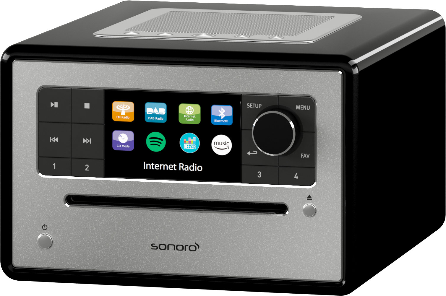 SONORO Elite Kompaktanlage (Schwarz)