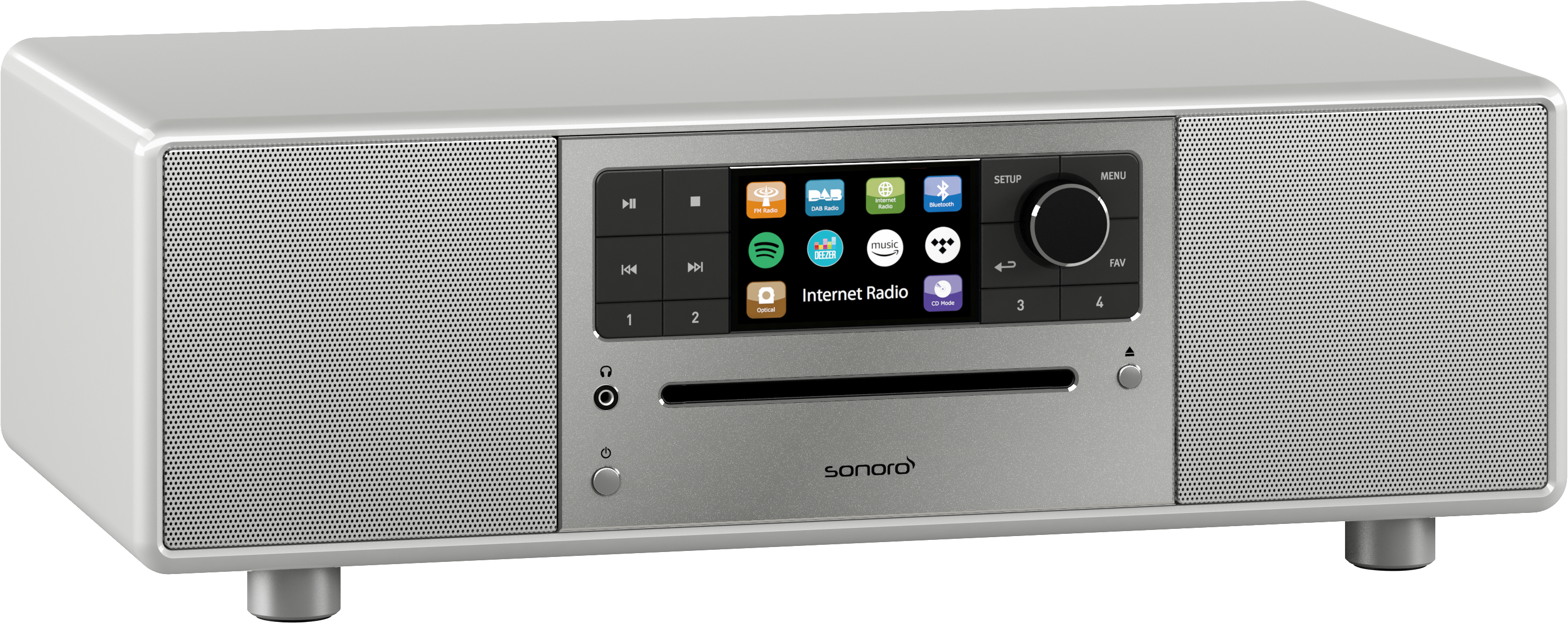 SONORO Prestige Kompaktanlage (Silber)