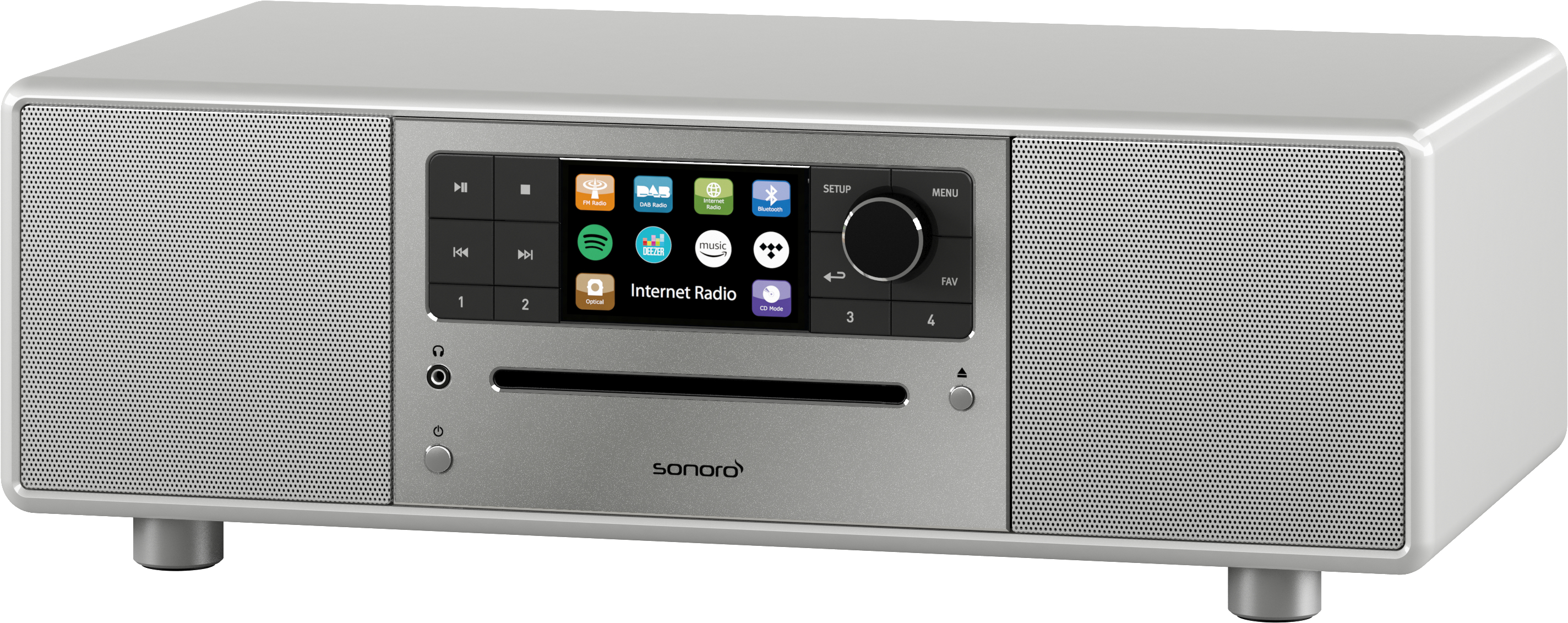 SONORO Prestige Kompaktanlage (Silber)