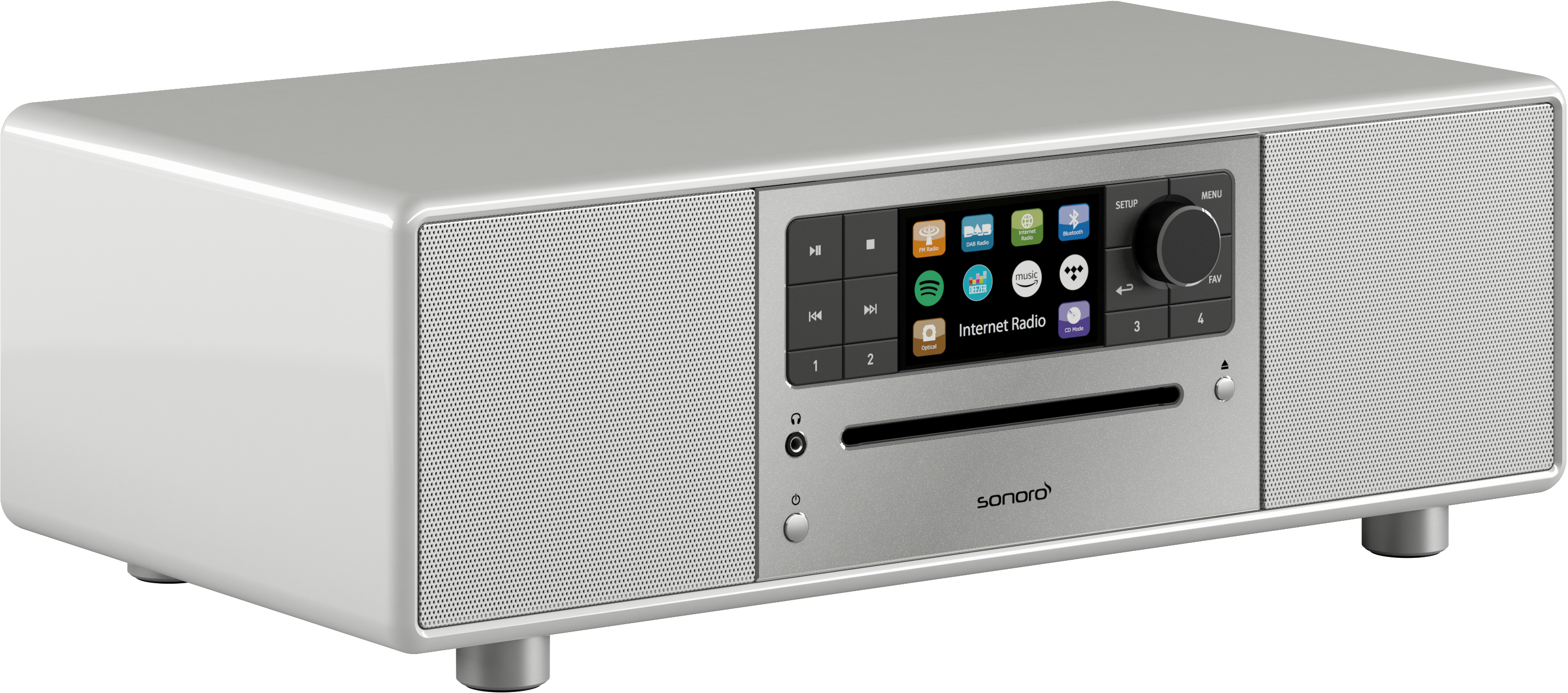SONORO Prestige Kompaktanlage (Silber)