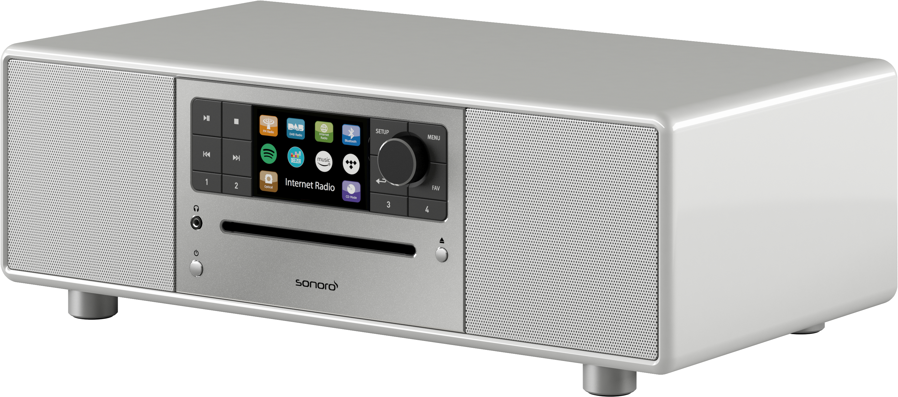 SONORO Prestige Kompaktanlage (Silber)