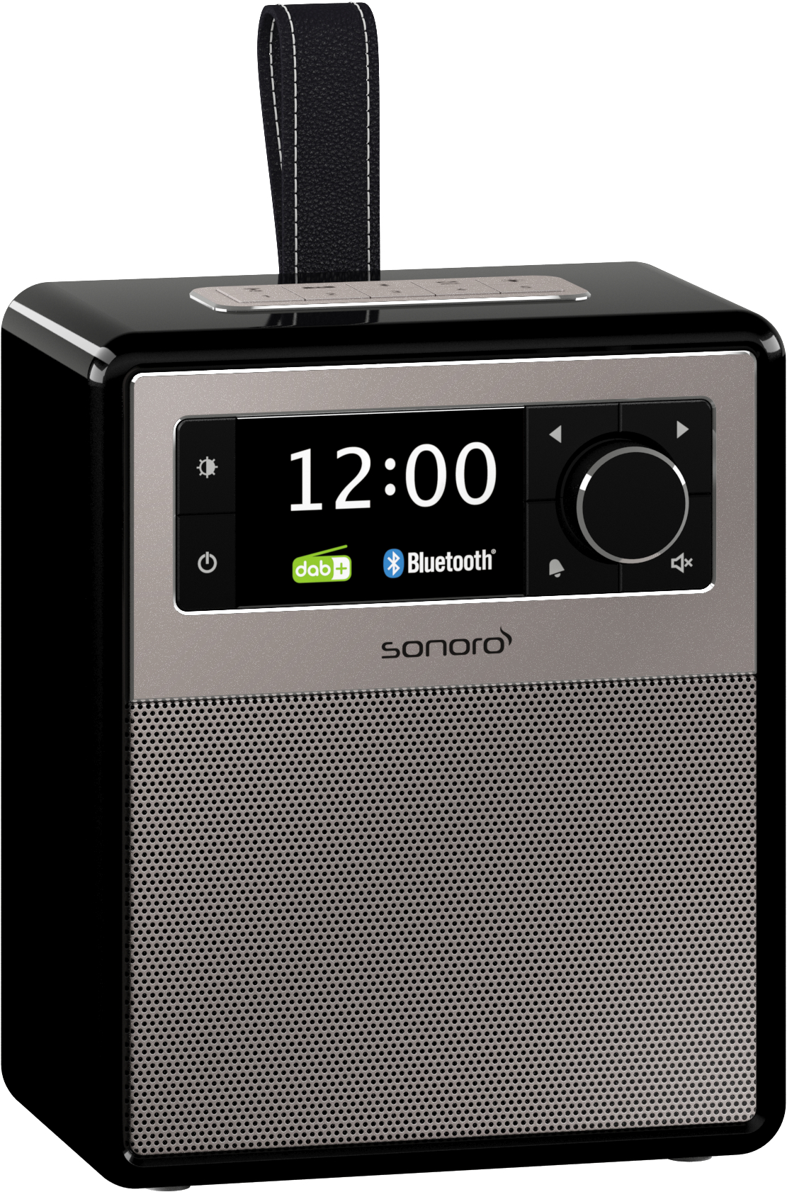 Bluetooth, DAB+, DAB, DAB+ FM, Radio, Schwarz SONORO Easy
