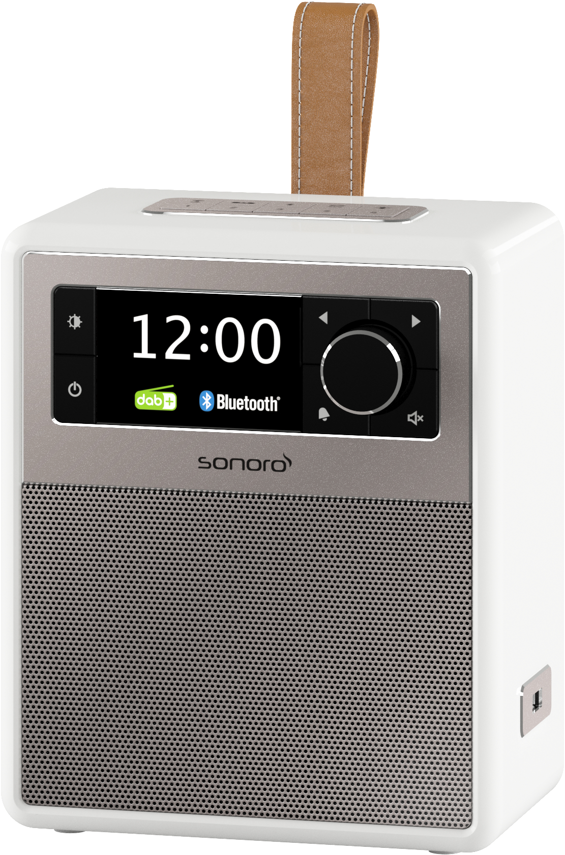 SONORO Easy DAB+ Radio, DAB+, FM, DAB, Bluetooth, Weiß