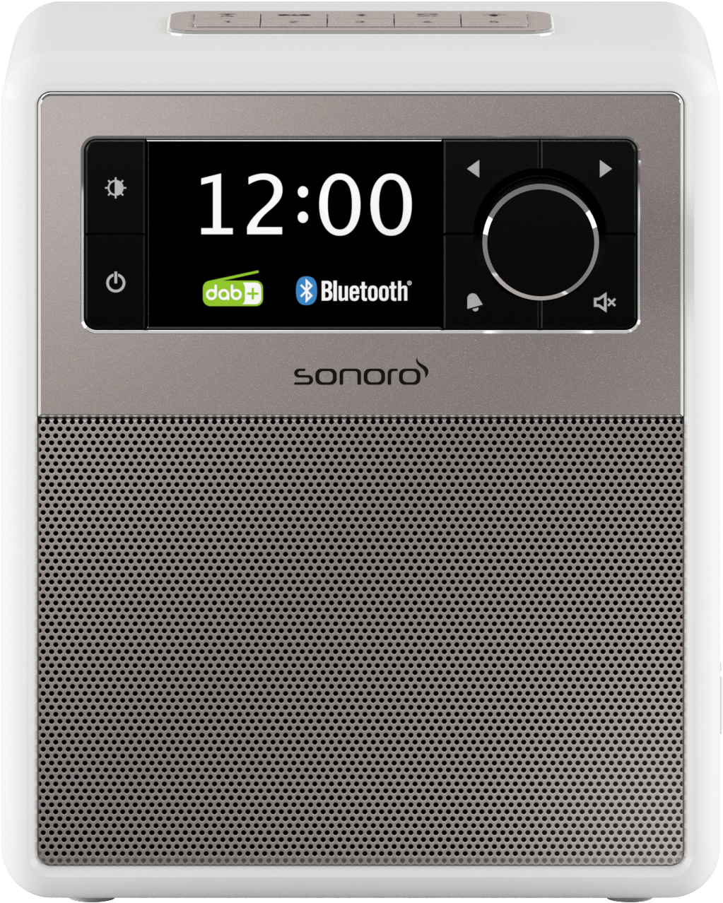 SONORO Easy Radio, Weiß DAB, FM, Bluetooth, DAB+, DAB