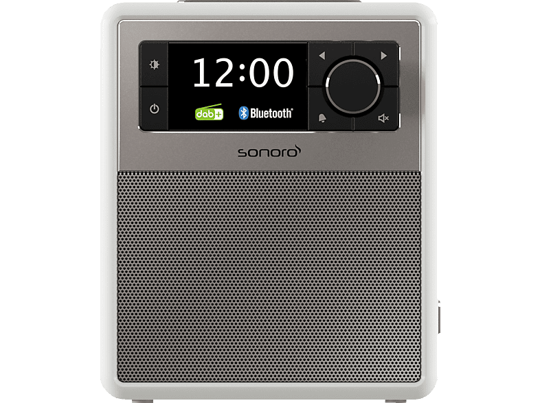 Weiß Radio, FM, DAB+, DAB+ SONORO DAB, Easy Bluetooth,