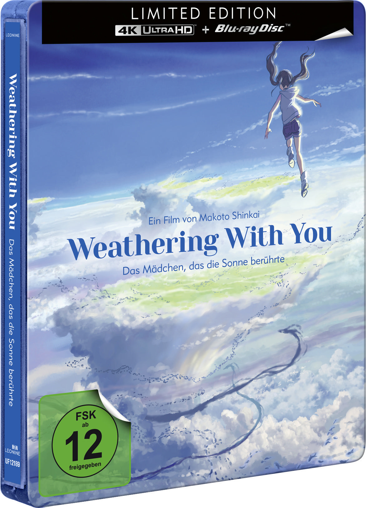 Weathering With You - Das Mädchen, das die Sonne berührte 4K Ultra HD Blu-ray + Blu-ray