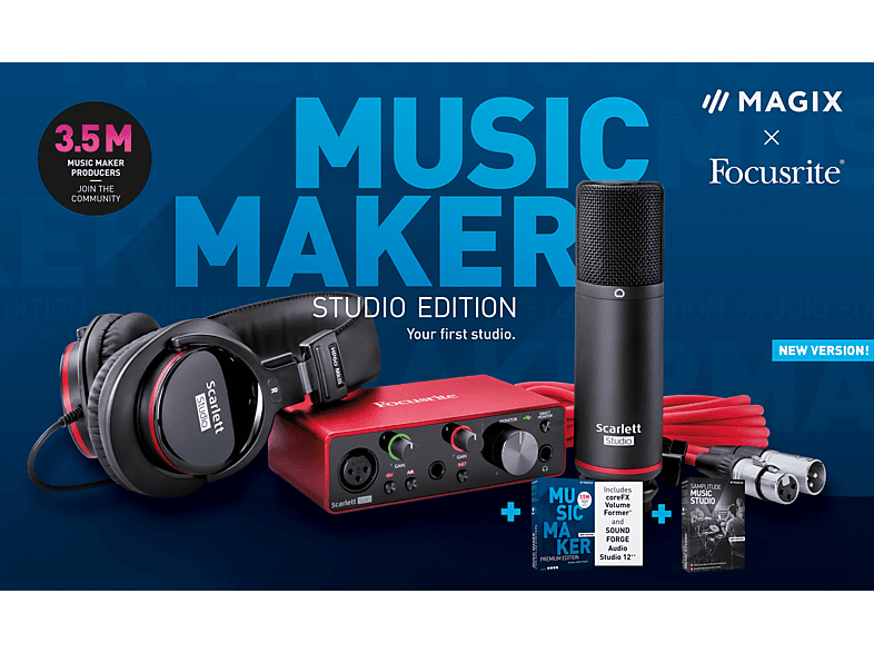 Music Maker Studio Edition 2021 | [PC] Hobby & Freizeit - MediaMarkt