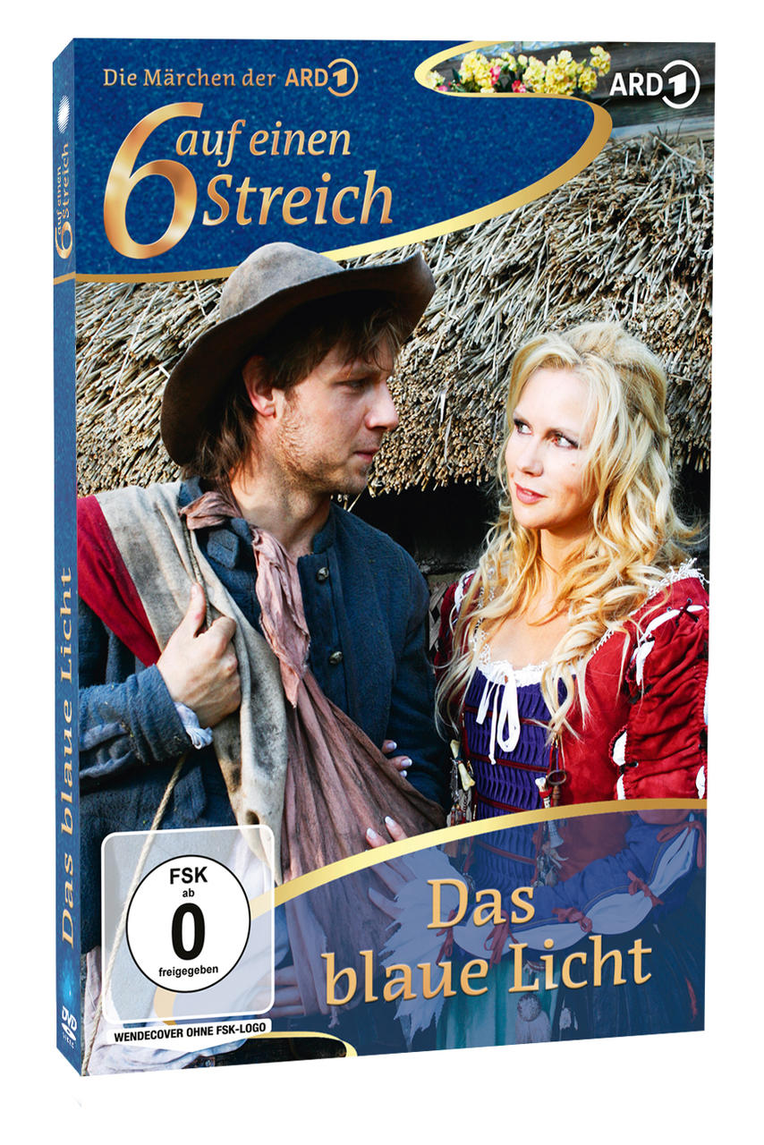 Filmplakat mit der Aufschrift 'Das blaue Licht'.