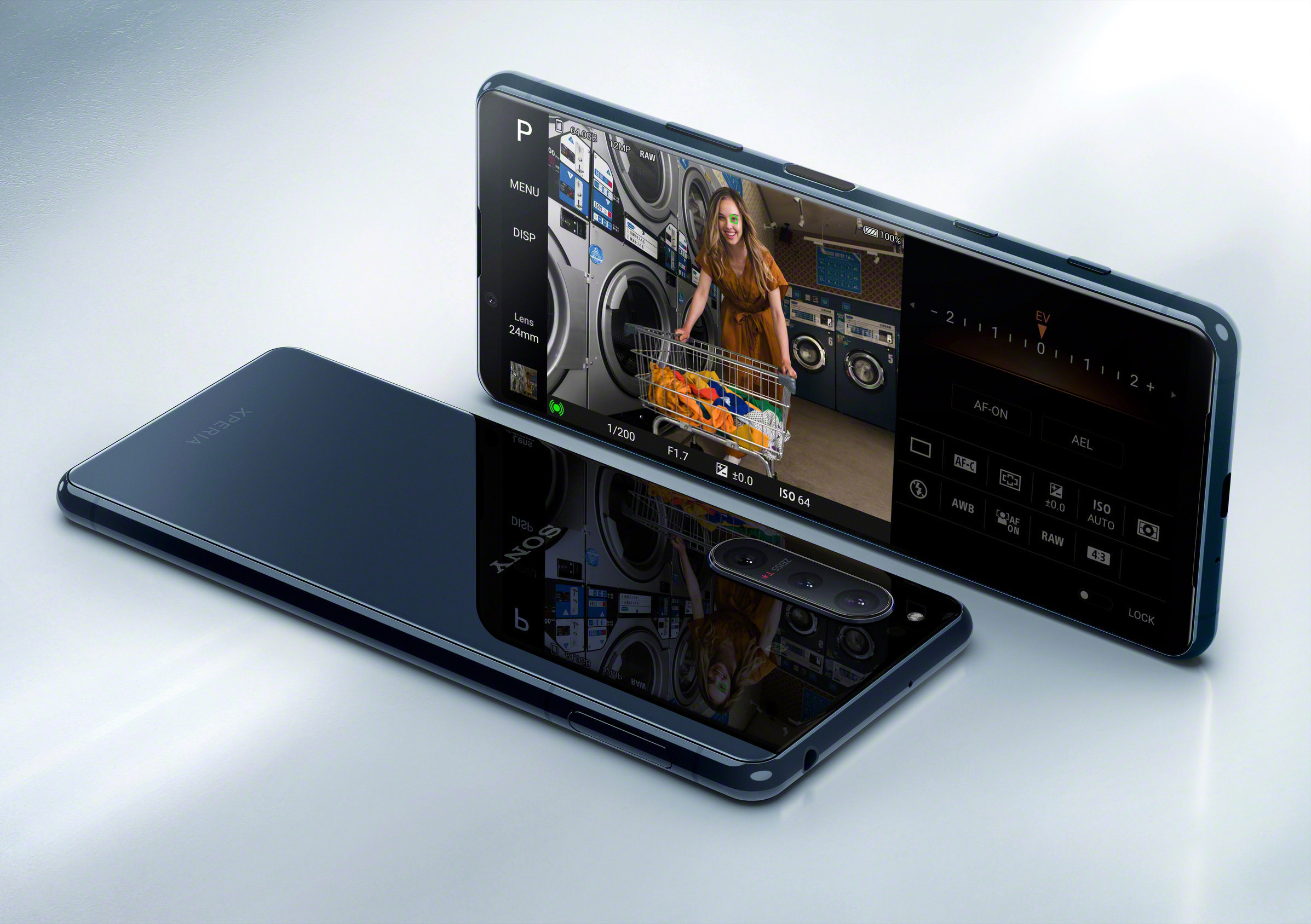 SONY Xperia 5 II 5G 21:9 Display 128 GB Blau Dual SIM
