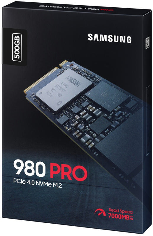 SAMSUNG 980 PRO, Playstation 5 kompatibel, Festplatte Retail, 500 GB SSD M.2 via NVMe, intern
