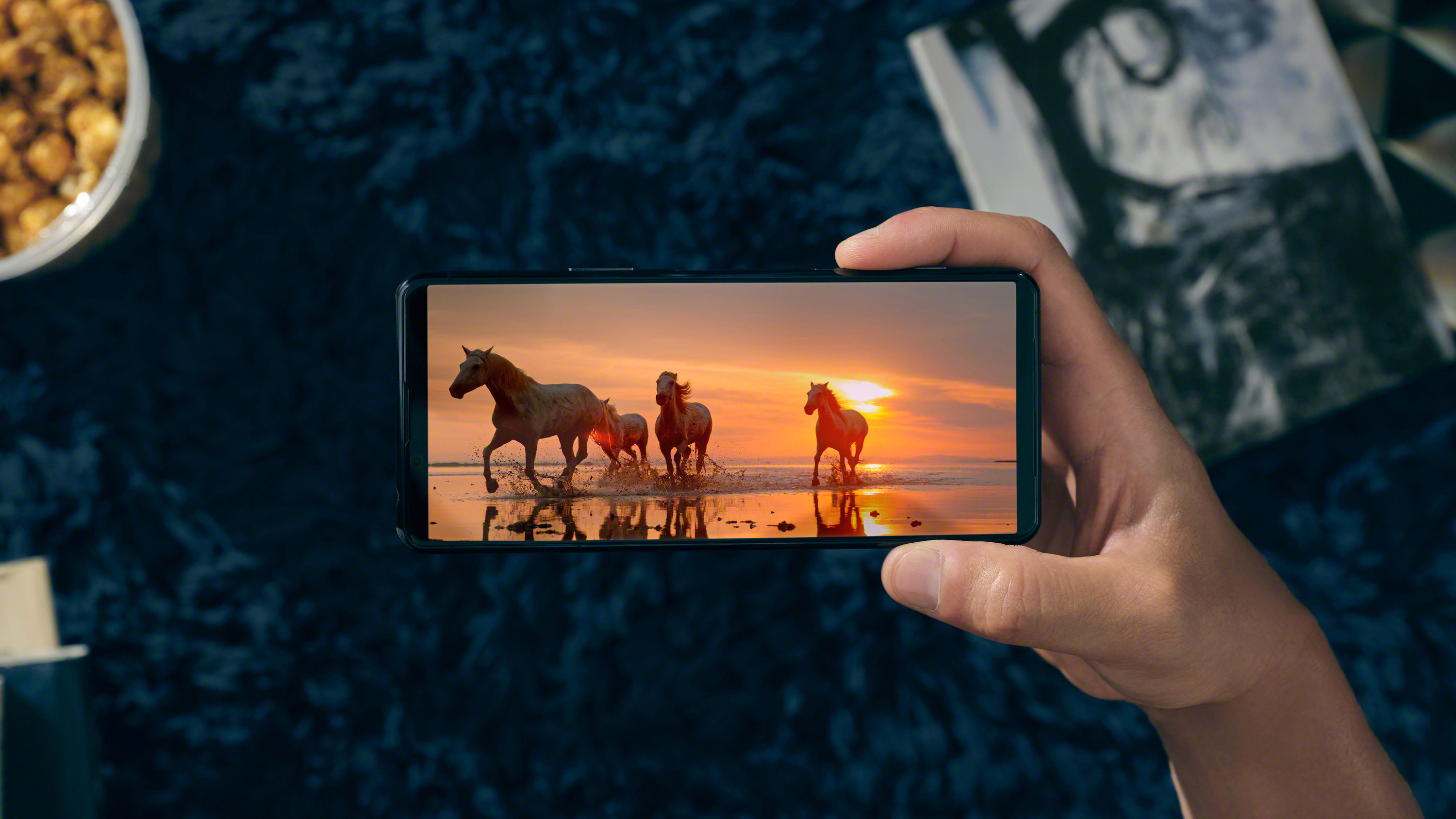 SONY Xperia 5 II 5G 21:9 Display 128 GB Schwarz Dual SIM