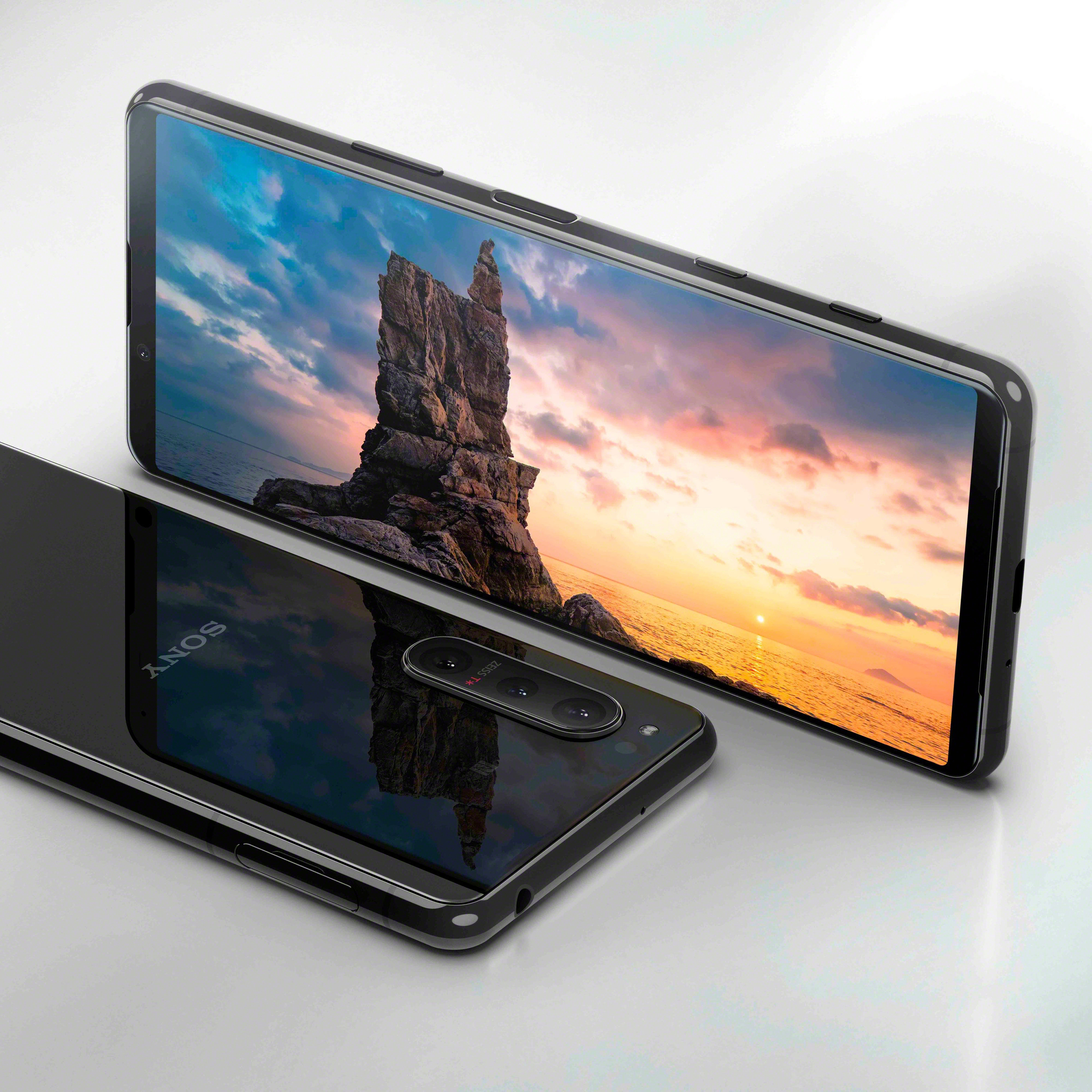 SONY Xperia 5 II 5G 21:9 Display 128 GB Schwarz Dual SIM