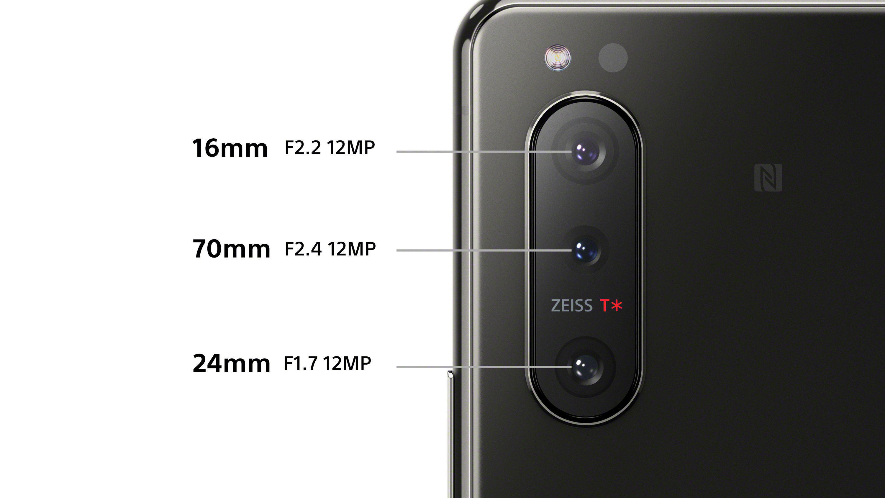 SONY Xperia 5 II 5G 21:9 Display 128 GB Schwarz Dual SIM