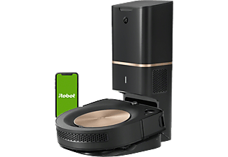 IROBOT Roomba s9+ - Saugroboter  (Schwarz/Gold)
