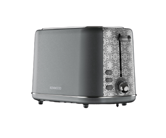 KENWOOD 2-Schlitz Toaster - The Abbey Collection, TCP05.A0GY, Grau Toaster (Grau, 0 Watt, Schlitze: 2)