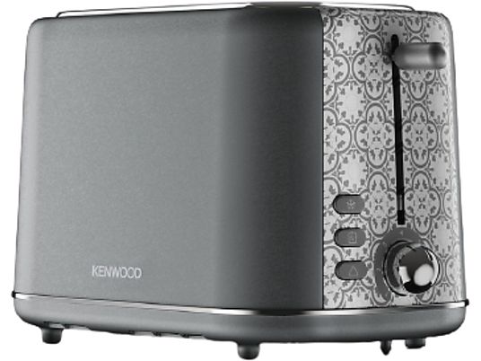 KENWOOD 2-Schlitz Toaster - The Abbey Collection, TCP05.A0GY, Grau Toaster (Grau, 0 Watt, Schlitze: 2)