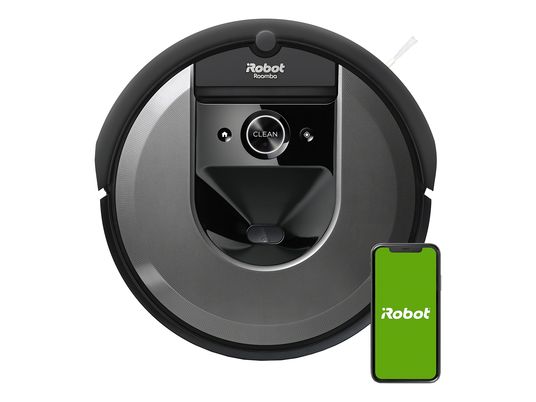 IROBOT Roomba® i7158 - Aspirateur robot (Charcoal)