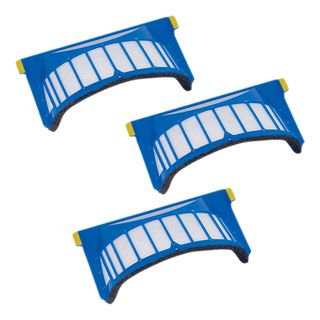 IROBOT Filter 3er Pack, AeroVacFilter, blau, für Roomba 500 / 600er Serie
