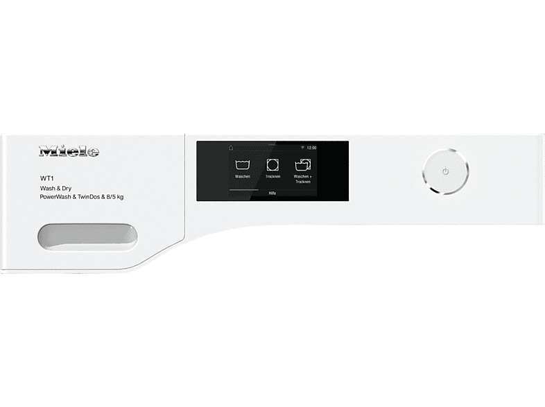 MIELE WTR860 WPM PWash & TDos Waschtrockner (8 kg / 5 kg, 1600 U/Min.)