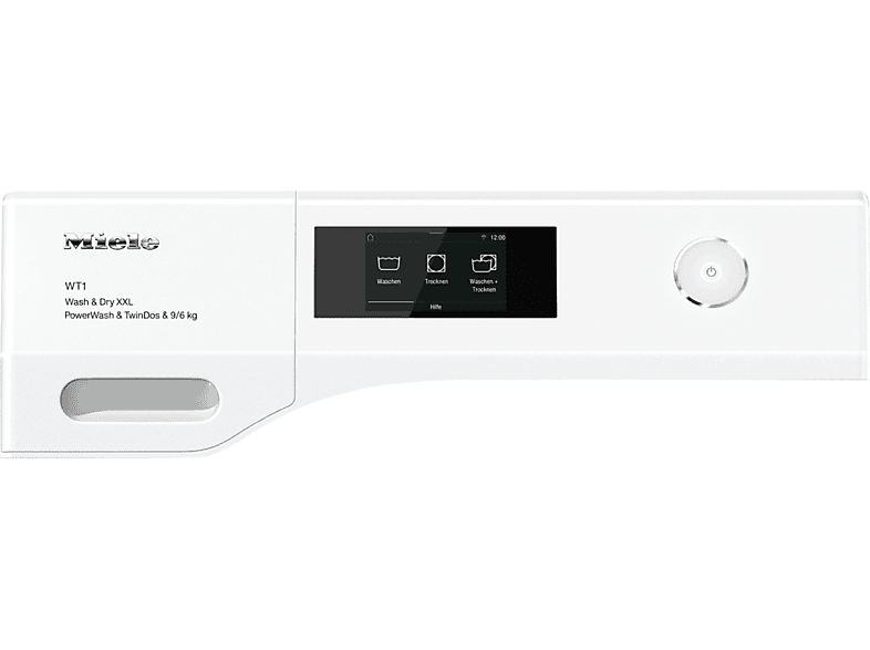 MIELE WTW870 WPM PWash & TDos Waschtrockner (9 kg / 6 kg, 1600 U/Min.)