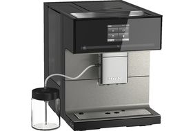 Kaffeevollautomat MIELE CM 5315 Kaffeevollautomat Aromaschonendes Graphitgrau MediaMarkt | Edelstahl-Kegelmahlwerk