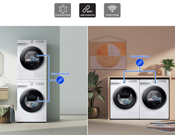 SAMSUNG AddWash 6000-serie WW10T654ALE