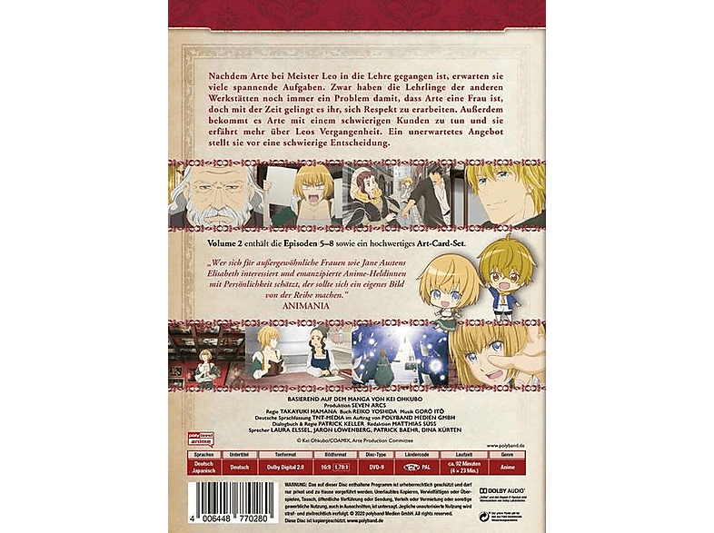 Thumbnail - Arte - Volume 2 DVD