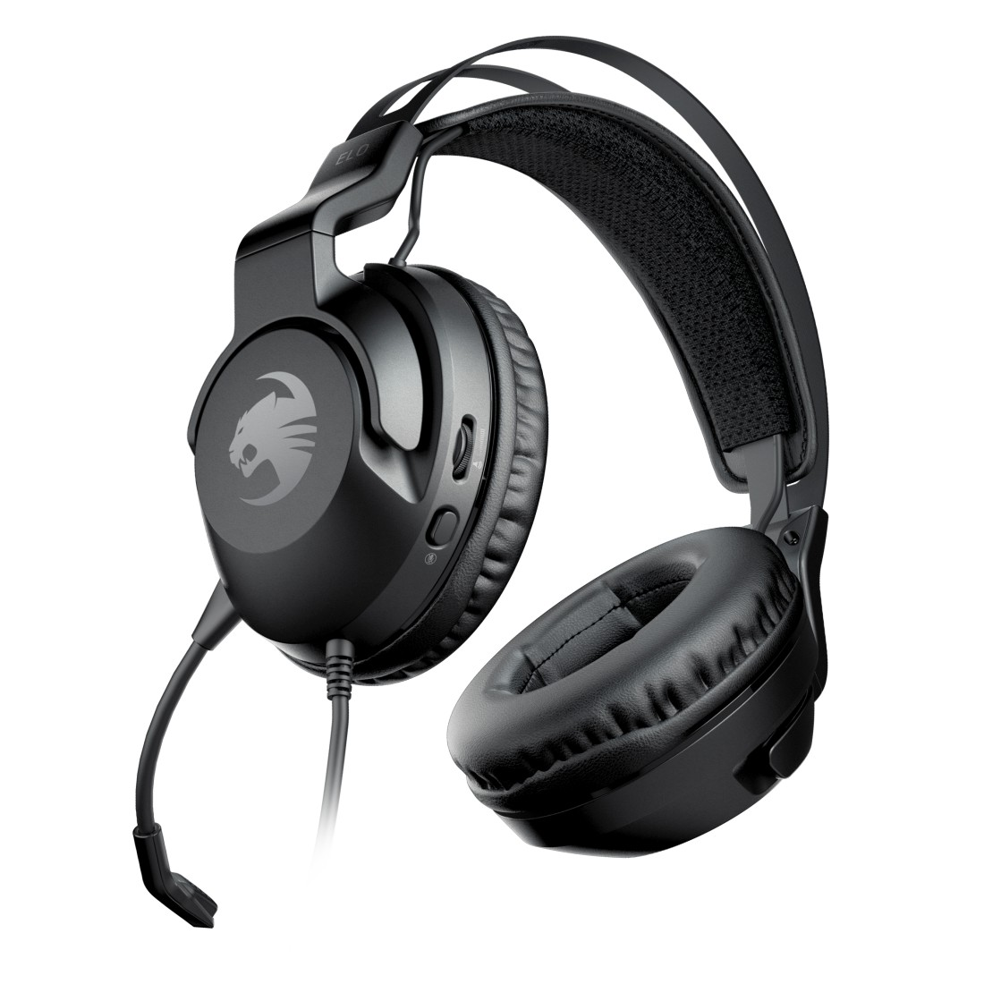 ROCCAT Elo X Stereo, Over-ear Gaming Headset Schwarz