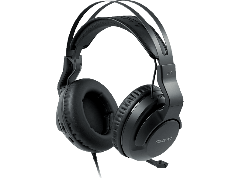 Schwarz Over-ear Gaming Stereo, Headset ROCCAT X Elo