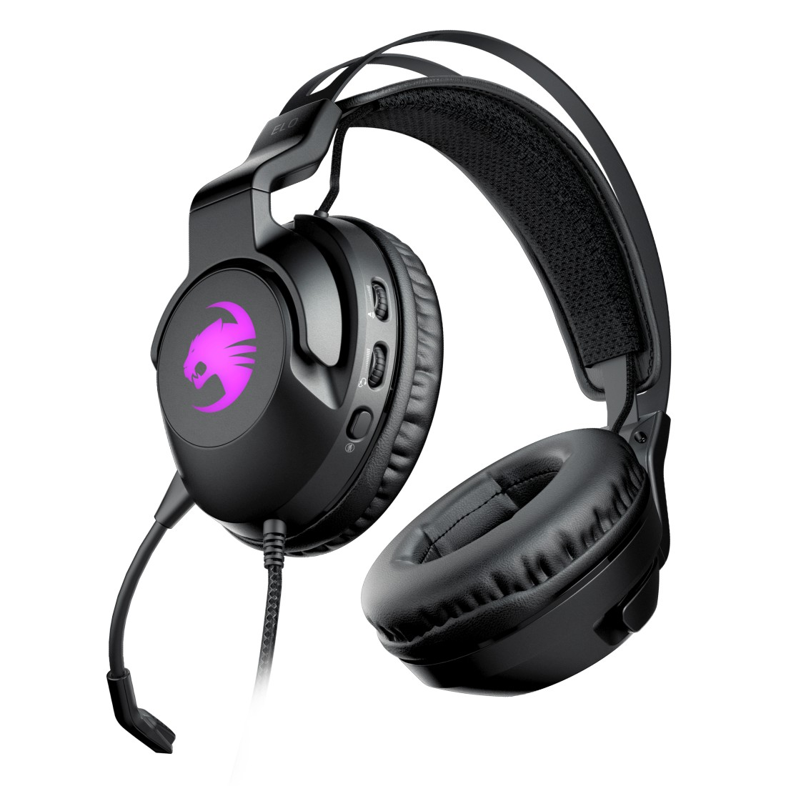 ROCCAT Elo 7.1 USB, Over-ear Gaming Headset Schwarz