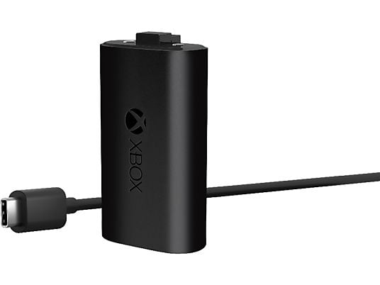 MICROSOFT Xbox - Play & Charge Kit (Schwarz)