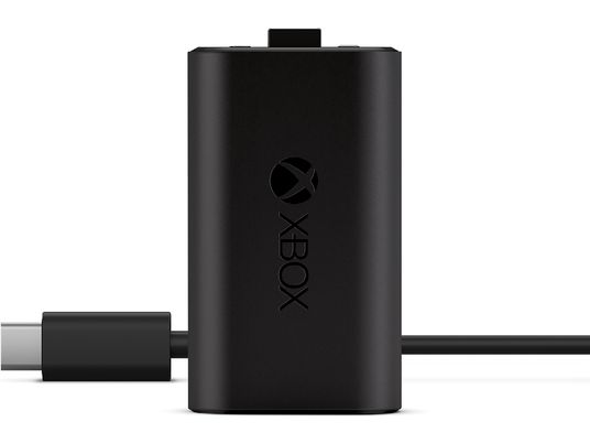 MICROSOFT Xbox - Play & Charge Kit (Schwarz)