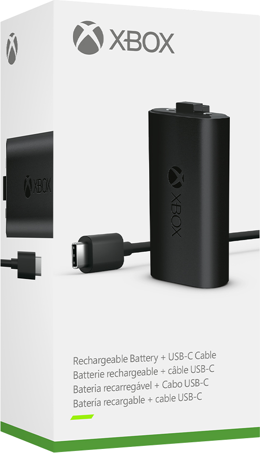 MICROSOFT Xbox újratölthető akkumulátor + USB-C kábel (Play & Charge Kit)