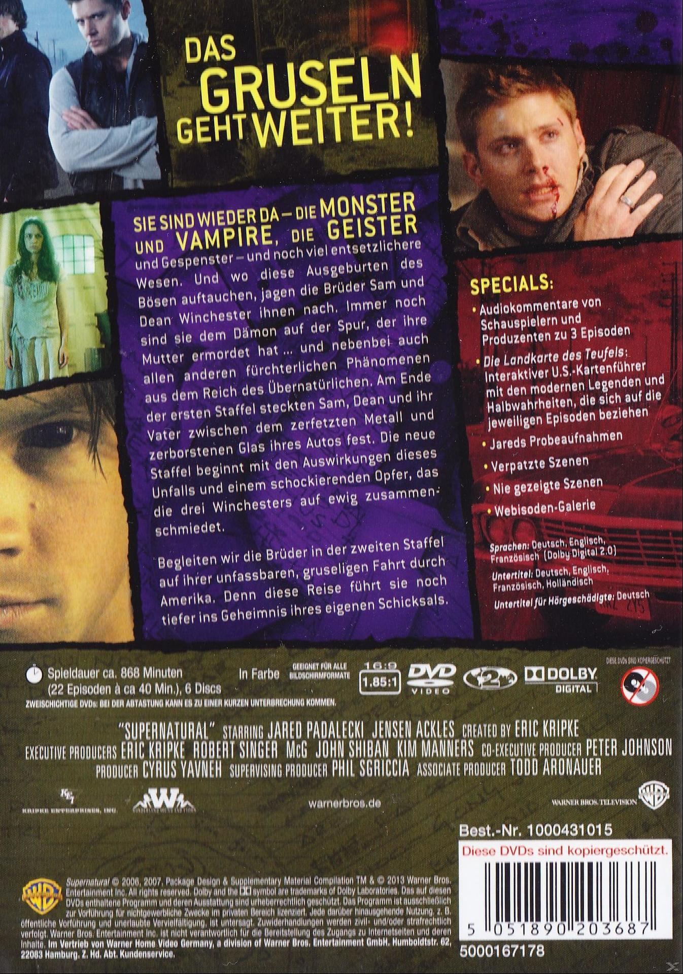 DVD-Cover mit Bildern von Schauspielern, Text in Englisch und Details zu einer Fernsehserie.