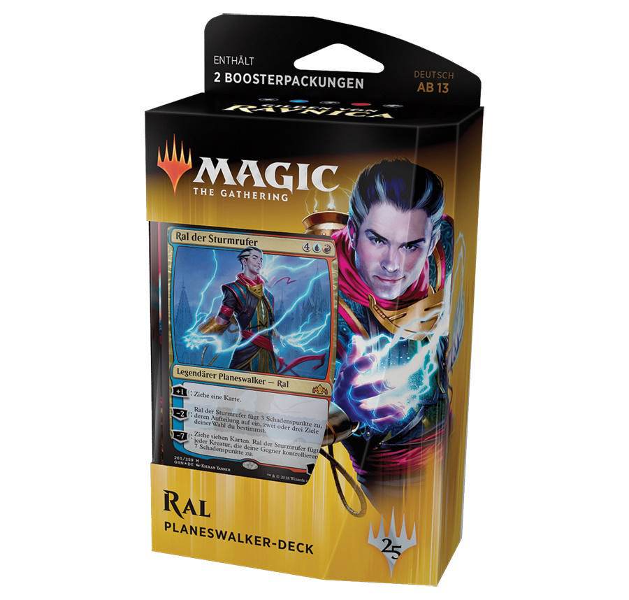 WIZARDS OF THE COAST OOP MTG Gilden von Ravnica Planeswal DE  Sammelkarten Mehrfarbig
